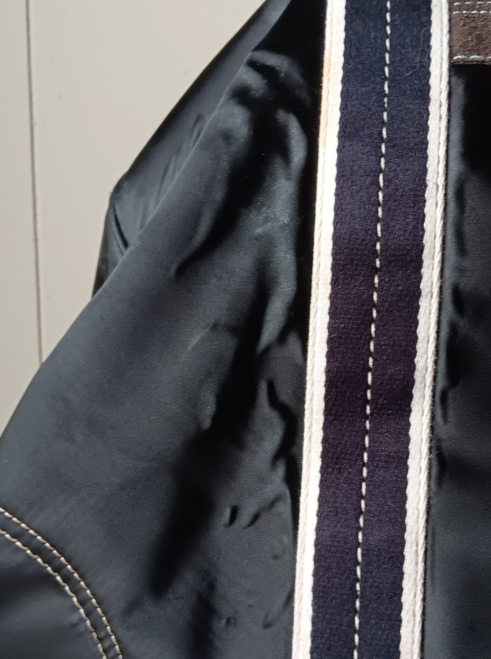 Coach  Black, Brown & Blue Extra Large Hampton Duffle Travel Bag ⚘️ - Picture 4 of 15
